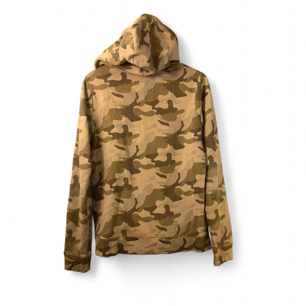 Y2K hollister camo zip up hoodie womens size L - Picture 3 of 7